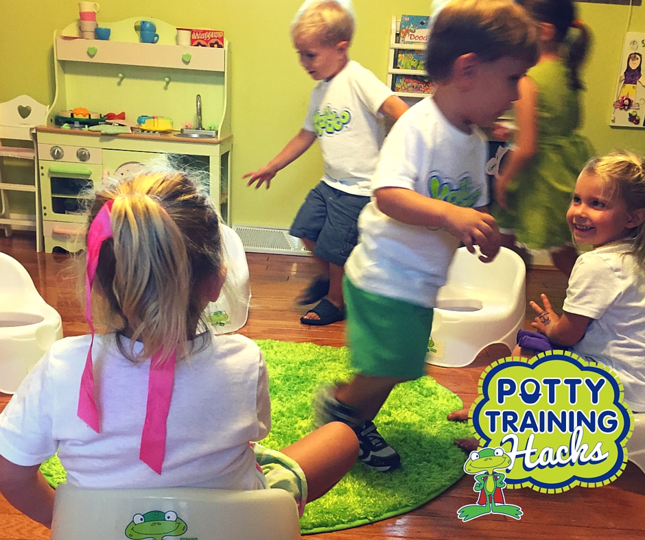 A potty training party is a great way to kick off your potty training journey or celebrate your potty training success. Gather some potty training friends together and celebrate using the potty together.