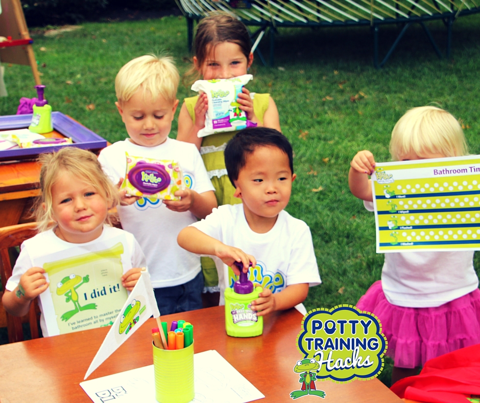 A potty training party is a great way to kick off your potty training journey or celebrate your potty training success. Gather some potty training friends together and celebrate using the potty together.