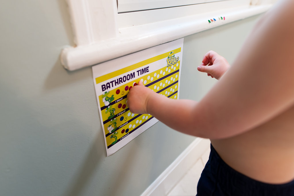 Potty Sticker Chart Girl