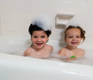 Girls in Bathtub