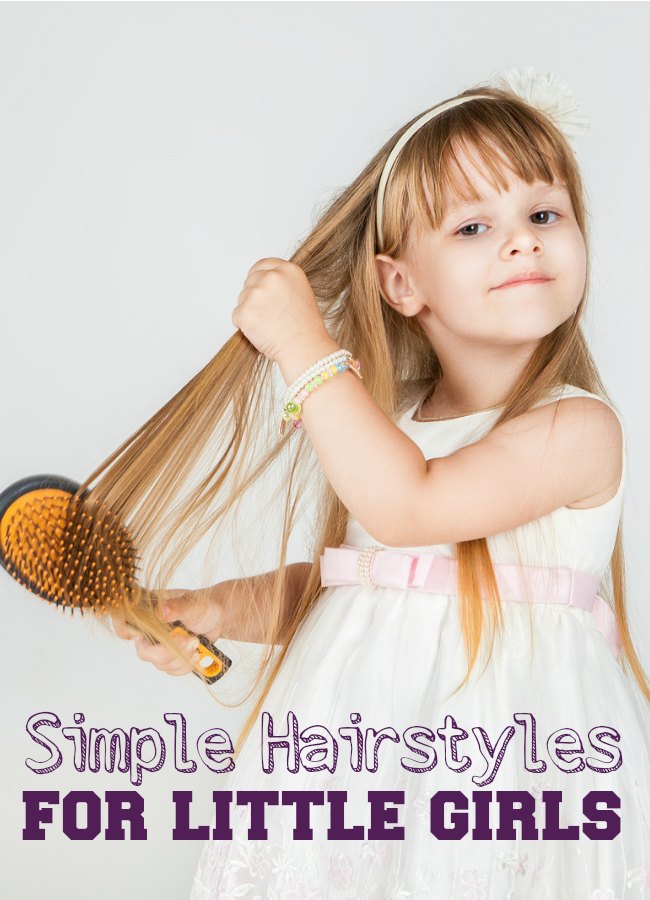 End the morning battles with these simple hairstyles for little girls!